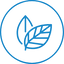 Natural, plant based enzymes icon