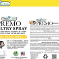 Poultry Spray 128 oz - All Natural Non Toxic - Plant Based All Natural Non-Toxic - By Premo Guard - Premo Natural Products 
