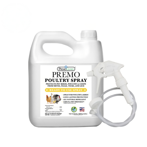 Poultry Spray | Plant Based Natural Non-Toxic | Premo Guard