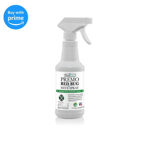 Bed Bug & Mite Killer - 16 oz - All Natural Non-Toxic - By Premo Guard - Premo Natural Products 
