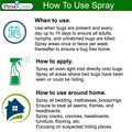 Bed Bug & Mite Killer - 16 oz - All Natural Non-Toxic - By Premo Guard - Premo Natural Products 