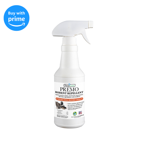 Rodent Repellent Spray - 32 oz - Plant Based All Natural Non-Toxic - By Premo Guard - Premo Natural Products 