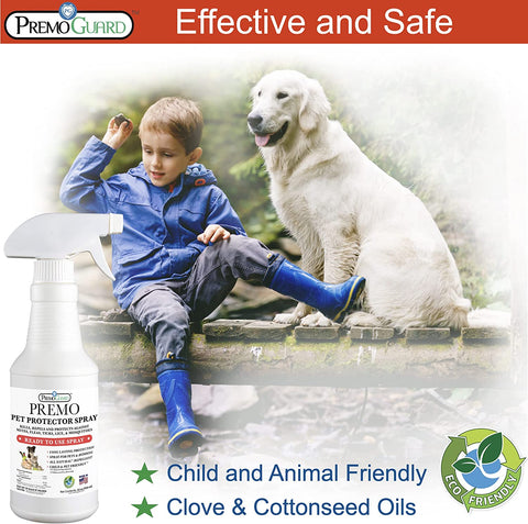 Pet Protector - Plant Based All Natural Non-Toxic - By Premo Guard - Premo Natural Products 