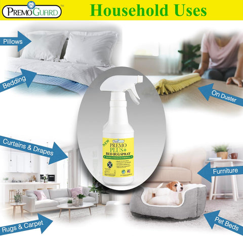 Bed Bug Plus  - All Natural Non-Toxic - By Premo Guard - Premo Natural Products 