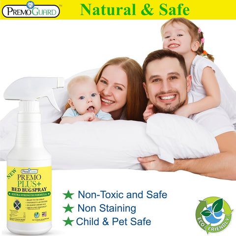 Bed Bug Plus  - All Natural Non-Toxic - By Premo Guard - Premo Natural Products 