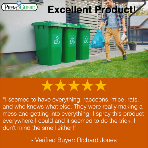 Rodent Repellent Spray - 32 oz - Plant Based All Natural Non-Toxic - By Premo Guard - Premo Natural Products 