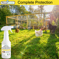Poultry Spray 128 oz - All Natural Non Toxic - Plant Based All Natural Non-Toxic - By Premo Guard - Premo Natural Products 
