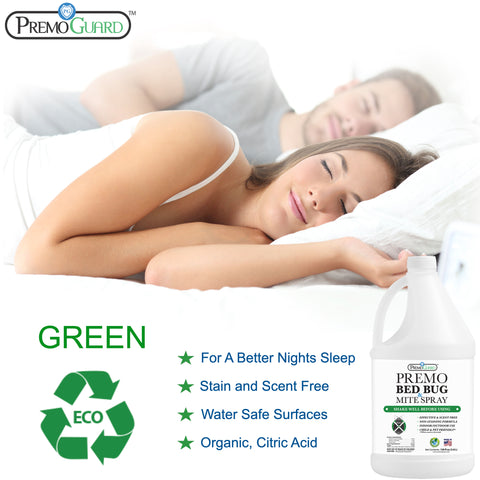 Bed Bug & Mite Killer - All Natural Non-Toxic - By Premo Guard - Premo Natural Products 