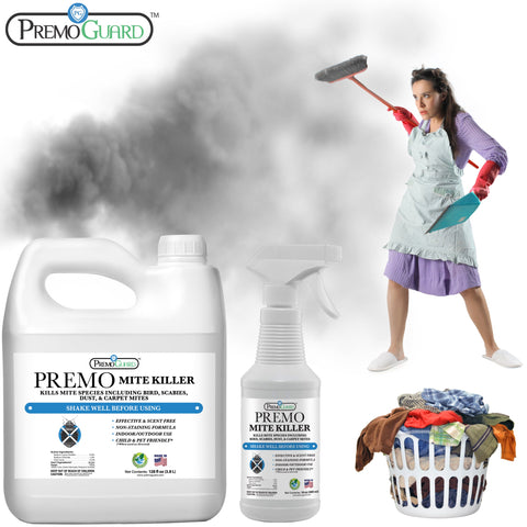 Mite Killer Spray - All Natural Non-Toxic - By Premo Guard - Premo Natural Products 