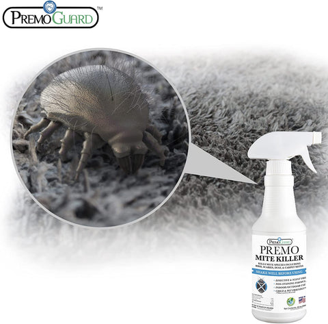 Mite Killer Spray 32 oz - All Natural Non-Toxic - By Premo Guard - Premo Natural Products 