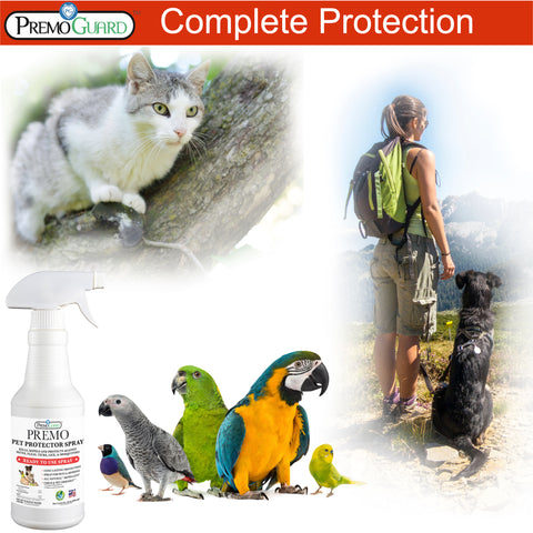 Pet Protector 32 oz - Plant Based All Natural Non-Toxic - By Premo Guard - Premo Natural Products 