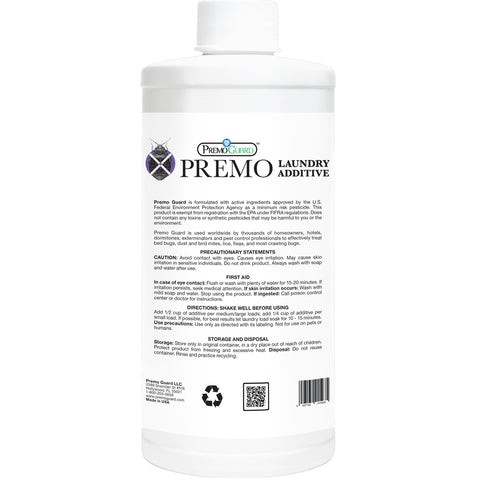Bed Bug & Mite Killer Laundry Additive - All Natural Non-Toxic - By Premo Guard - Premo Natural Products 